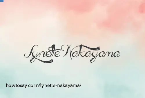 Lynette Nakayama