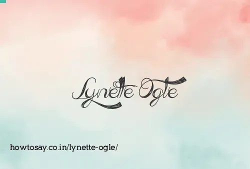 Lynette Ogle