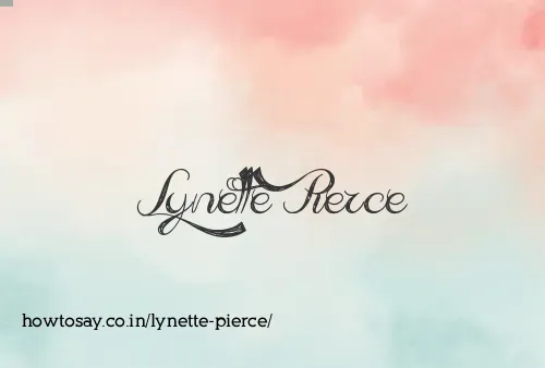 Lynette Pierce