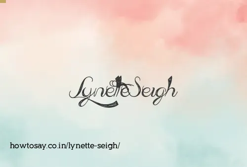 Lynette Seigh