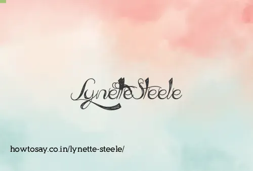 Lynette Steele