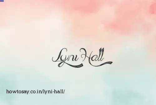 Lyni Hall
