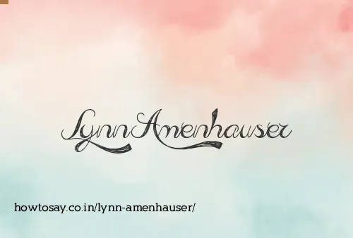 Lynn Amenhauser