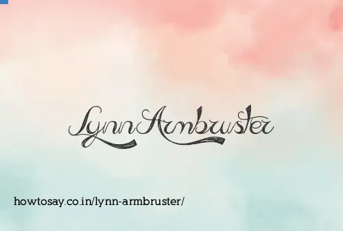Lynn Armbruster