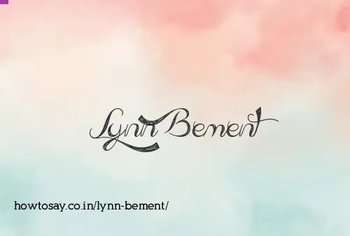Lynn Bement