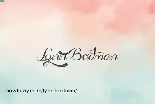 Lynn Bortman