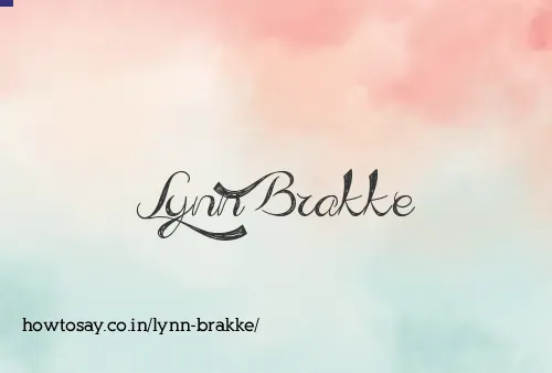 Lynn Brakke