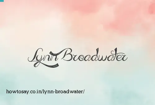 Lynn Broadwater