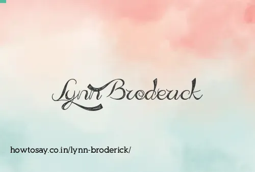 Lynn Broderick