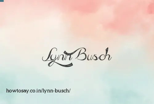 Lynn Busch