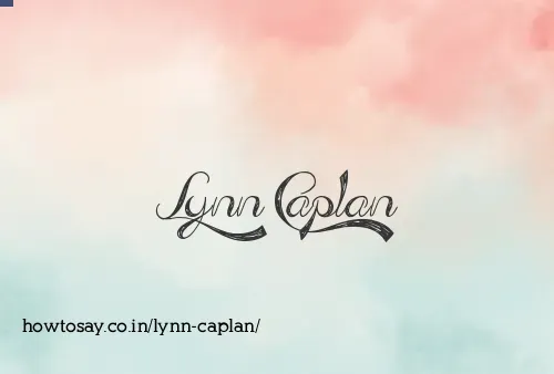 Lynn Caplan