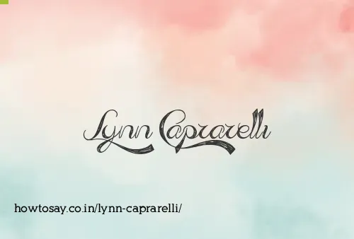 Lynn Caprarelli