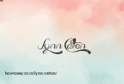 Lynn Catton