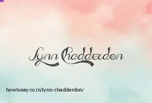 Lynn Chadderdon