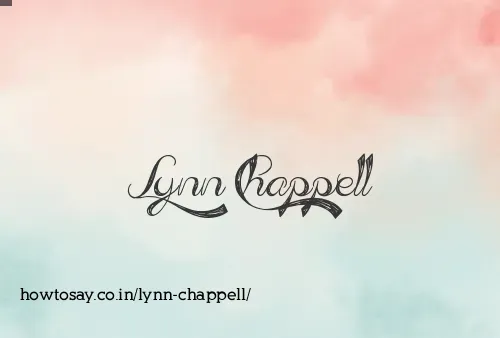 Lynn Chappell
