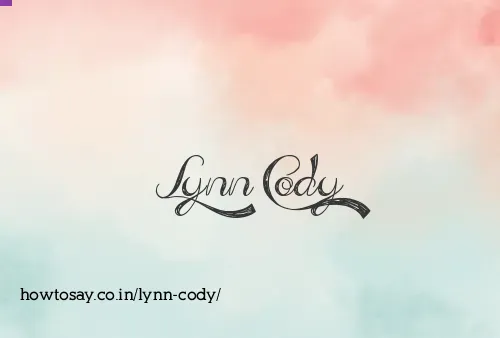 Lynn Cody