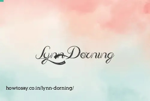 Lynn Dorning