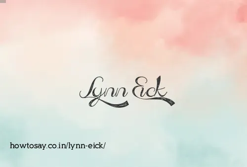 Lynn Eick
