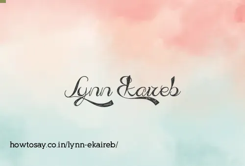 Lynn Ekaireb