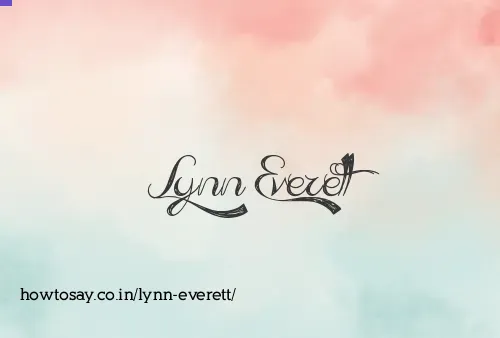 Lynn Everett