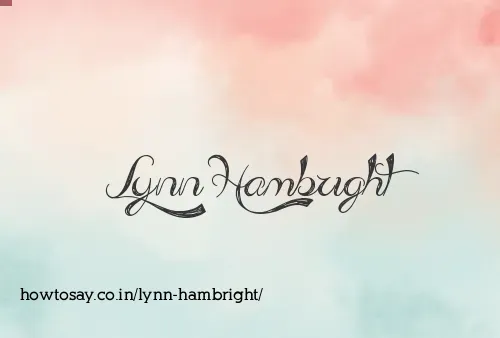 Lynn Hambright