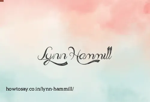 Lynn Hammill