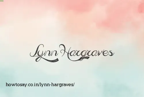 Lynn Hargraves