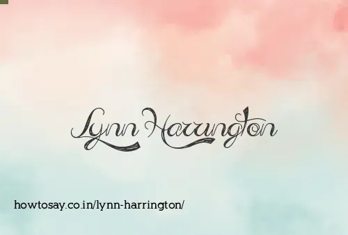 Lynn Harrington