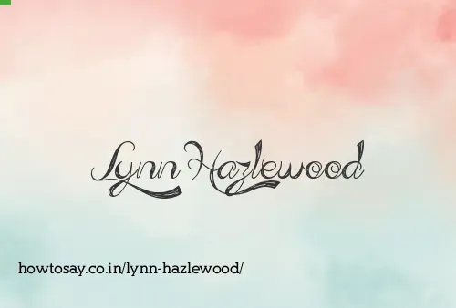 Lynn Hazlewood