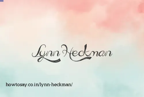 Lynn Heckman