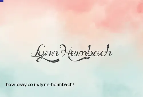 Lynn Heimbach