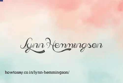Lynn Hemmingson