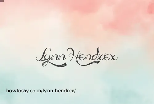 Lynn Hendrex