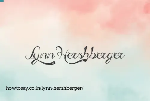 Lynn Hershberger
