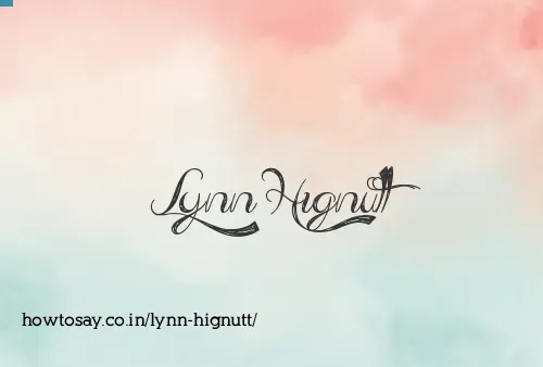 Lynn Hignutt