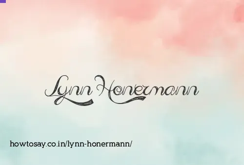 Lynn Honermann