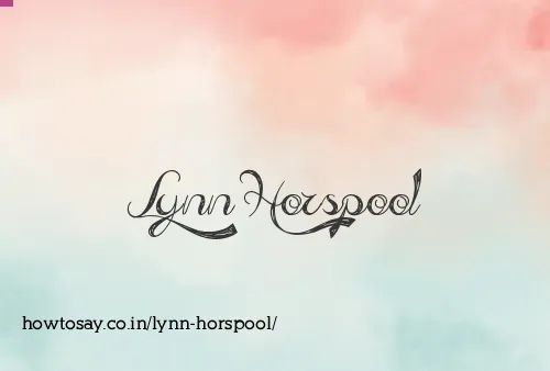 Lynn Horspool