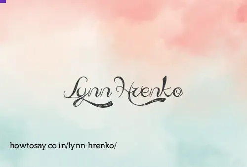 Lynn Hrenko