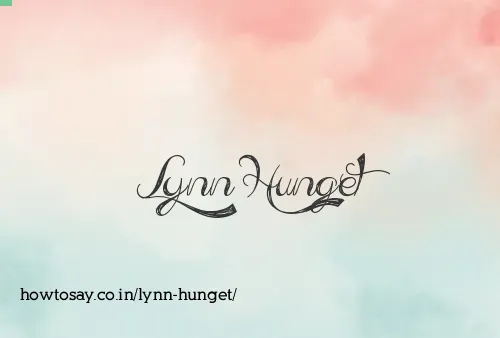 Lynn Hunget
