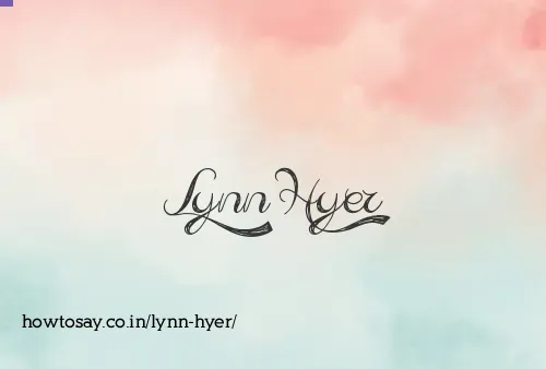Lynn Hyer
