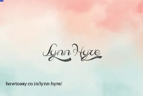 Lynn Hyre