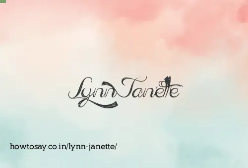 Lynn Janette