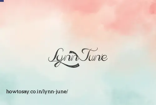 Lynn June
