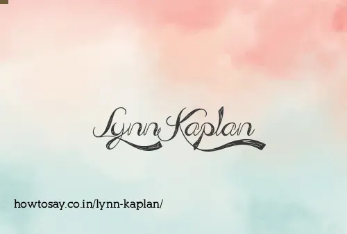 Lynn Kaplan
