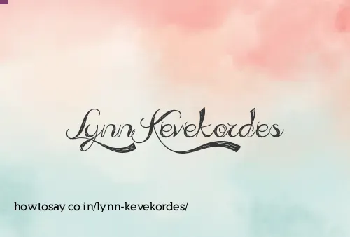 Lynn Kevekordes