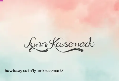Lynn Krusemark