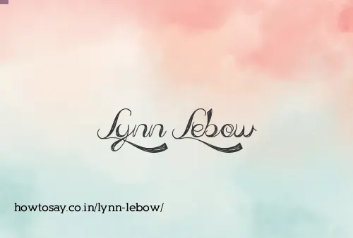 Lynn Lebow