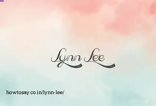 Lynn Lee