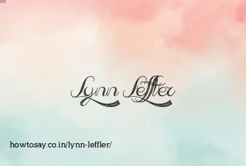 Lynn Leffler