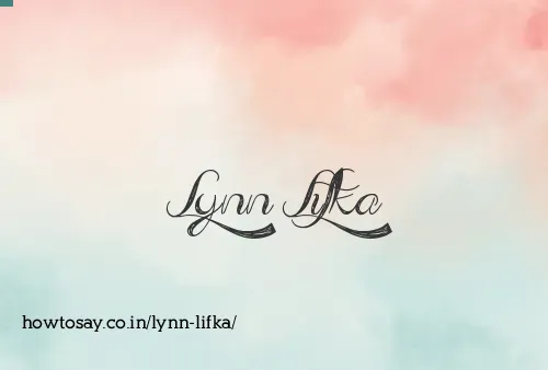 Lynn Lifka